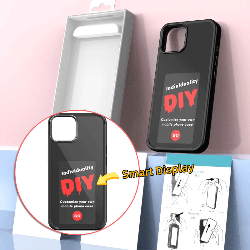Coque de téléphone personnalisée E-Ink
