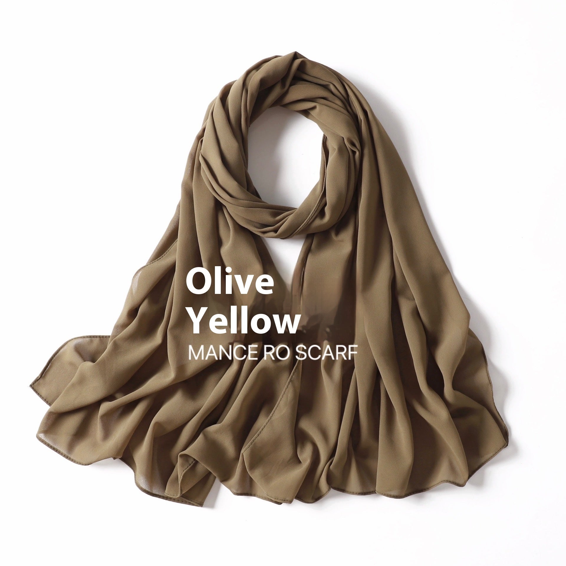 Perlen Chiffon Kopftuch Schleier Wickeltuch