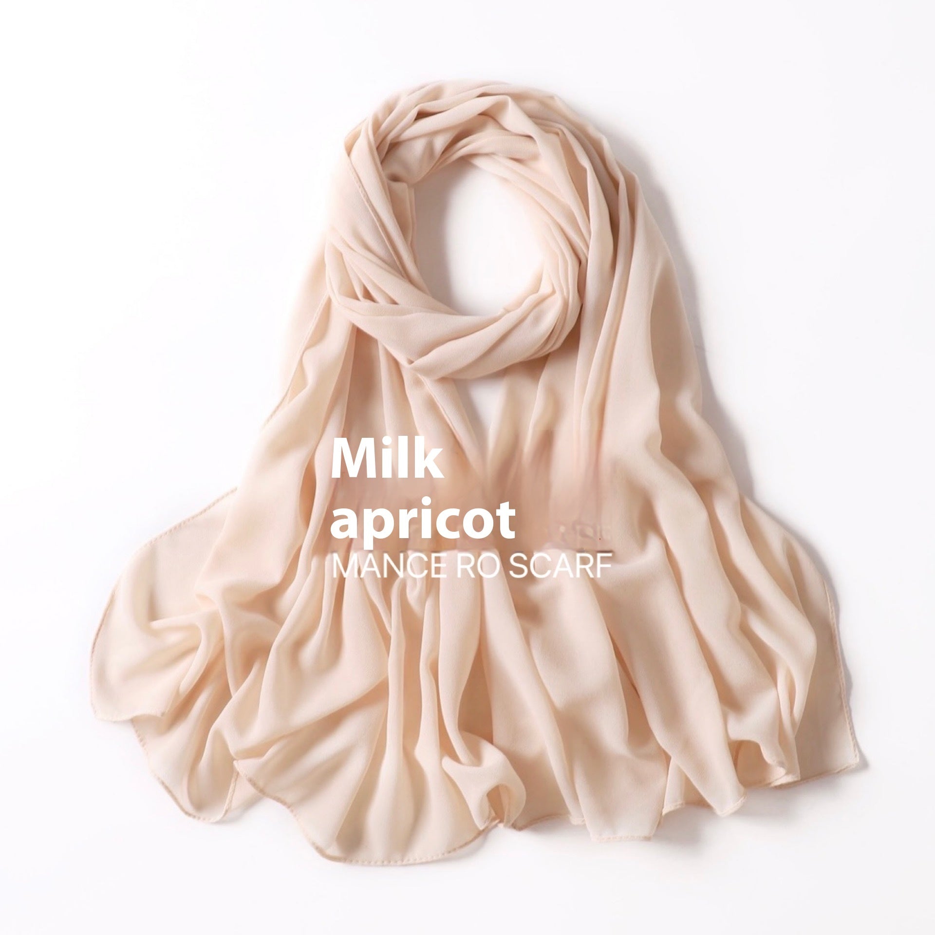 Perlen Chiffon Kopftuch Schleier Wickeltuch