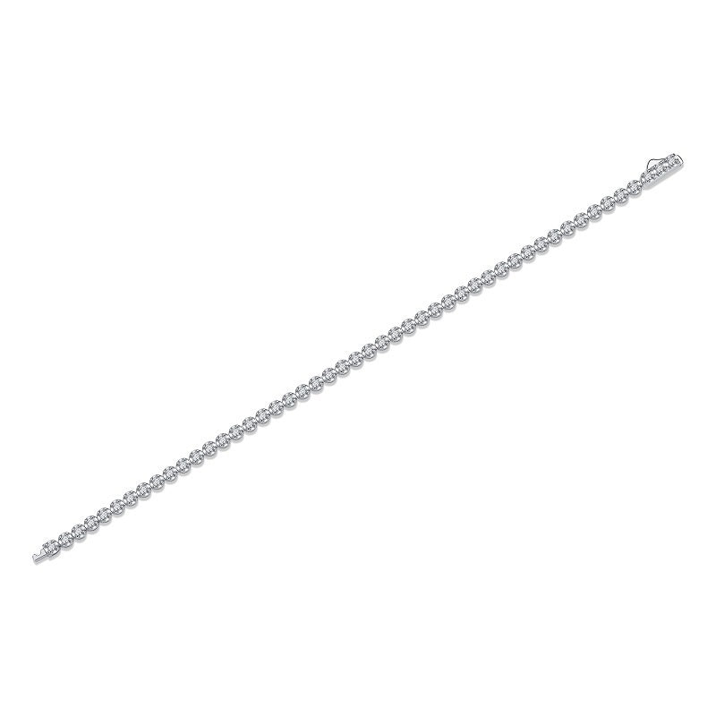 Elegantes S925 Diamantarmband
