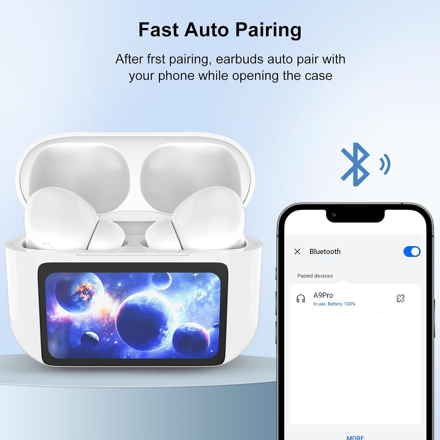Wireless Bluetooth 5.4 Earbuds