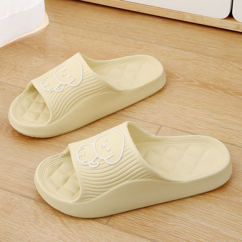 Cartoon Dog Non-Slip House Slippers