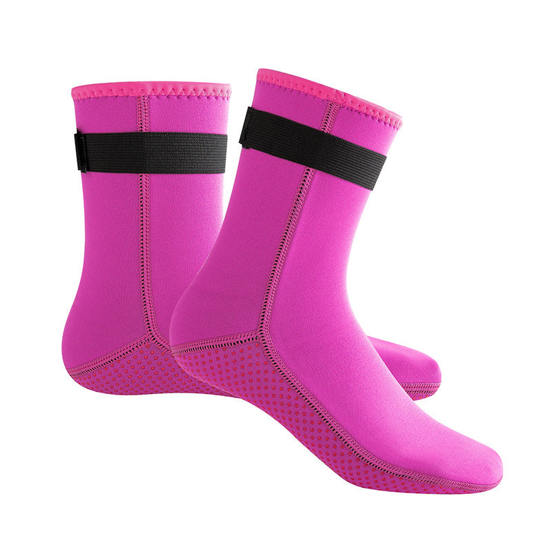 Chaussettes de plongée imperméables 5 mm pour hommes