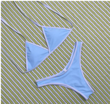 Maillot de bain bikini sexy à volants
