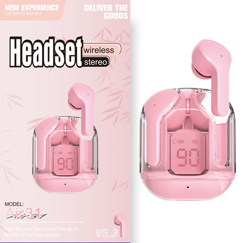 Mini Transparentes Bluetooth-Headset ENC