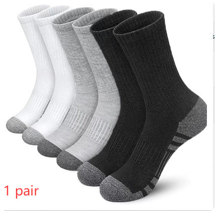 Chaussettes de basket-ball en coton grande taille