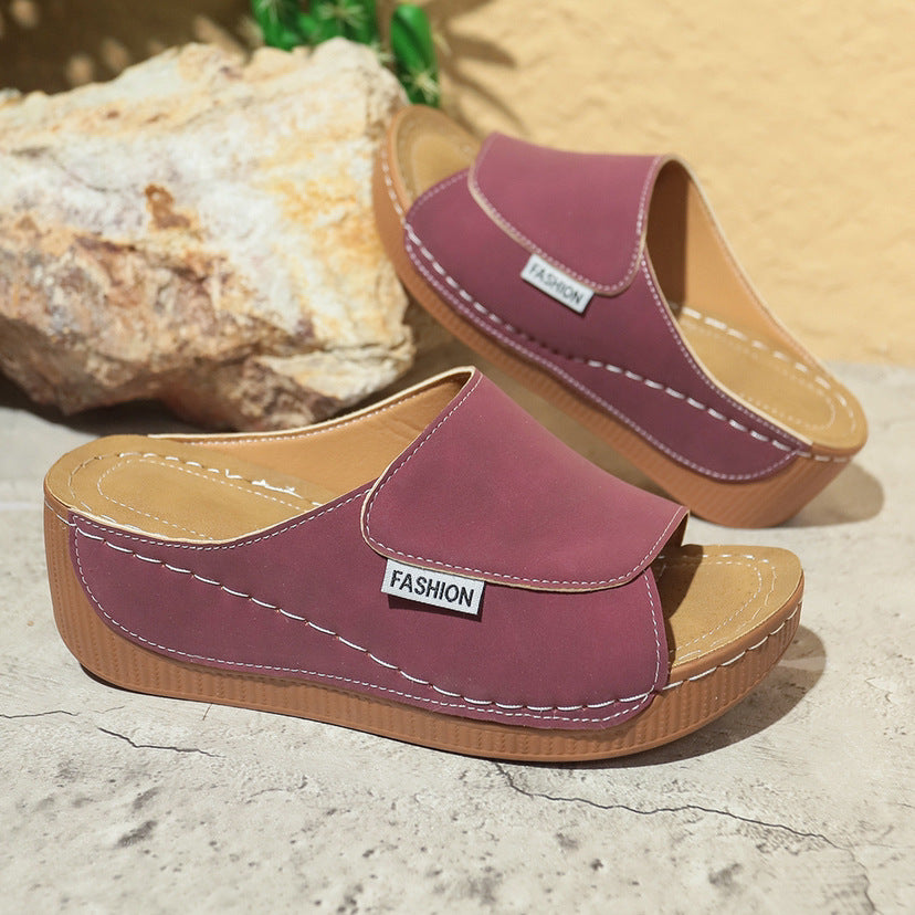 Summer Wedge Slides & Round Toe Flats