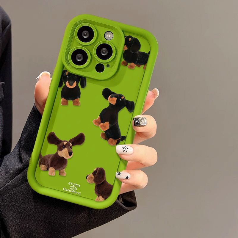Cream Dachshund Dog Phone Case