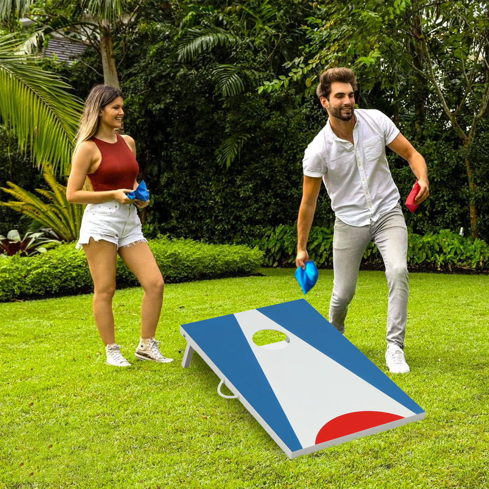Tragbares Cornhole-Brett