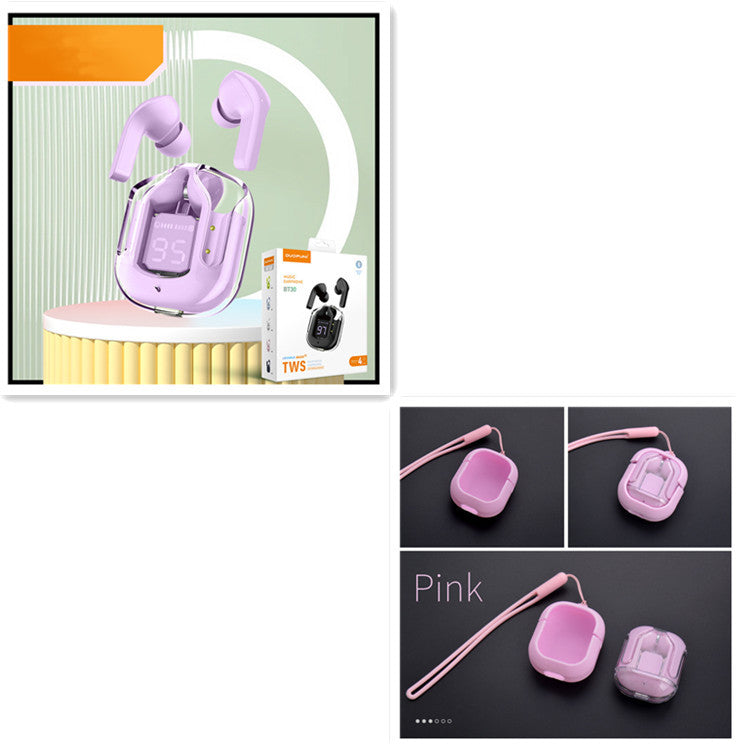 Mini Transparentes Bluetooth-Headset ENC