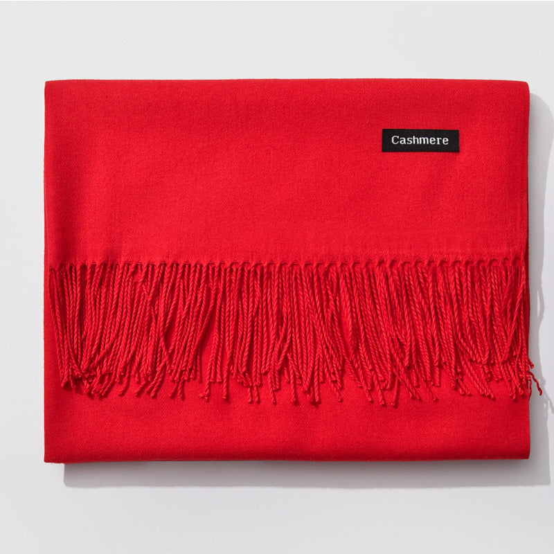Monochrome Cashmere Winter Shawl