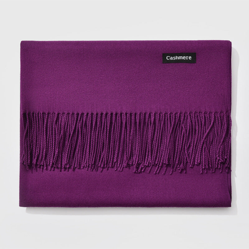Monochrome Cashmere Winter Shawl