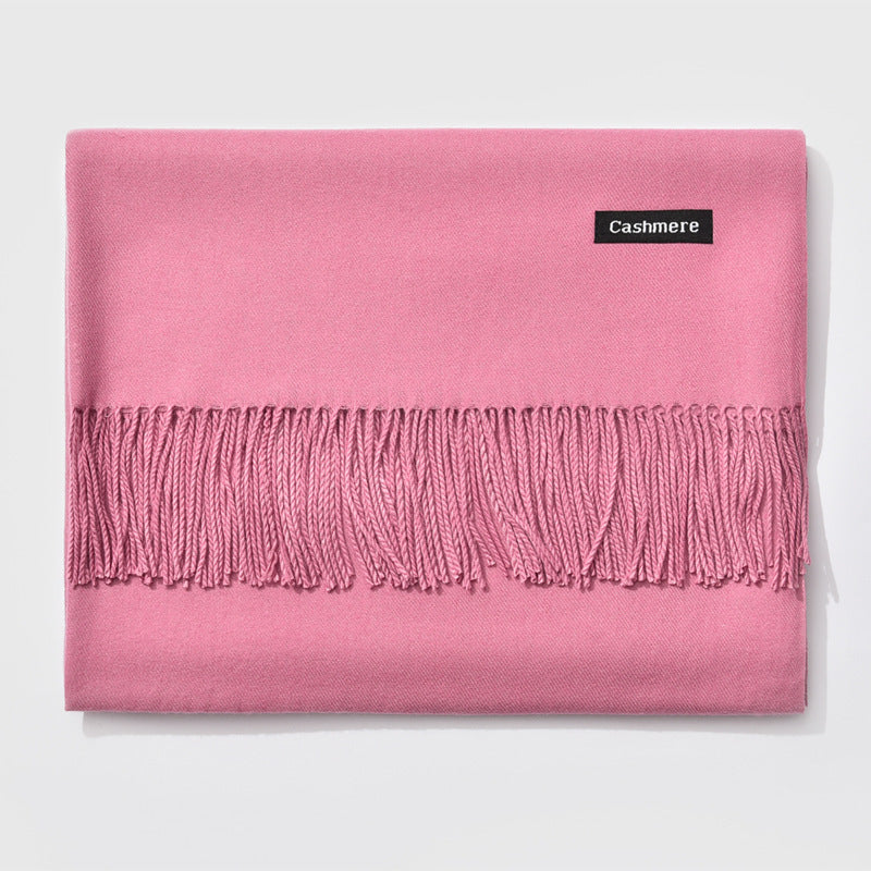 Monochrome Cashmere Winter Shawl