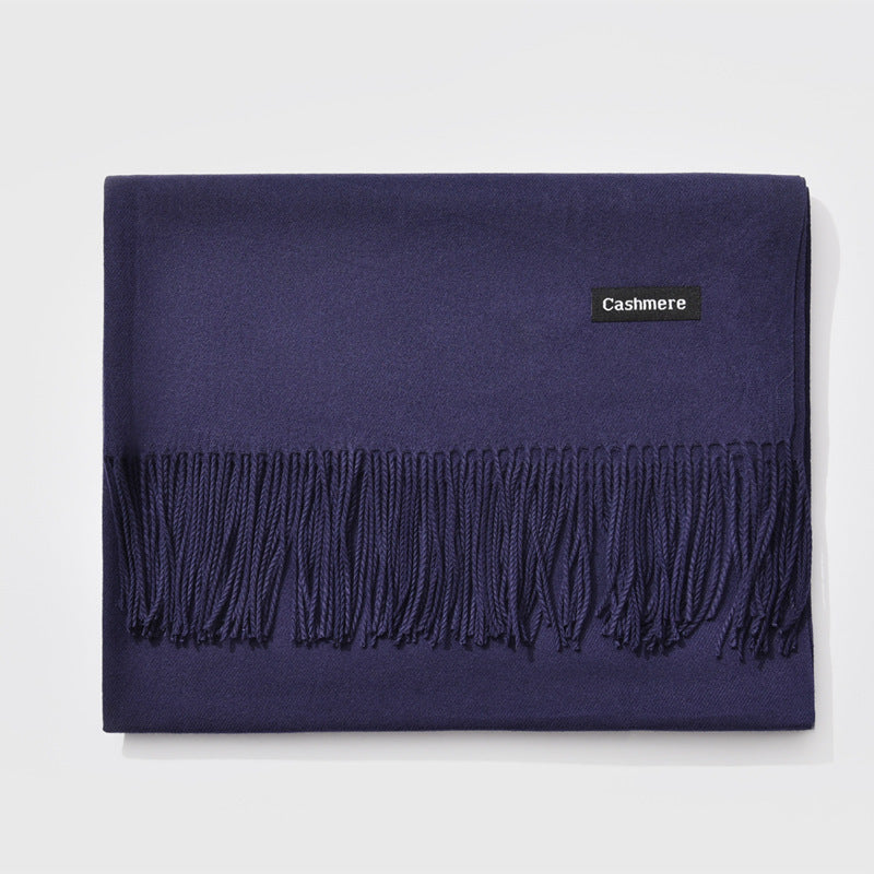 Monochrome Cashmere Winter Shawl