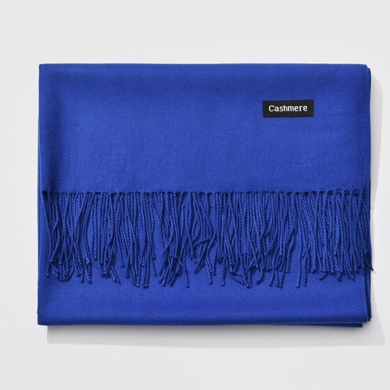 Monochrome Cashmere Winter Shawl