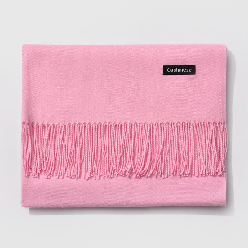 Monochrome Cashmere Winter Shawl