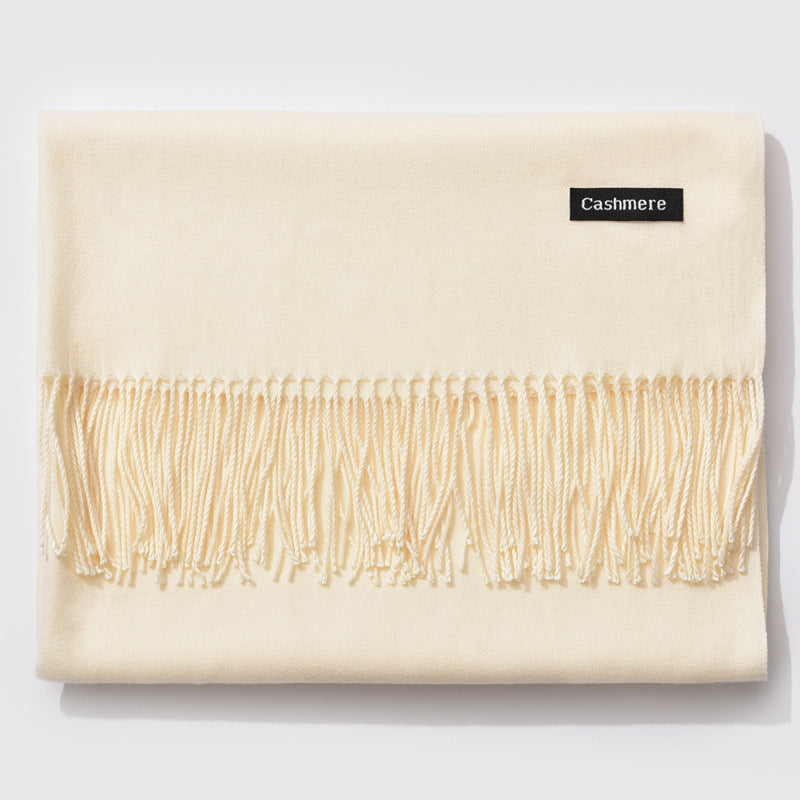 Monochrome Cashmere Winter Shawl