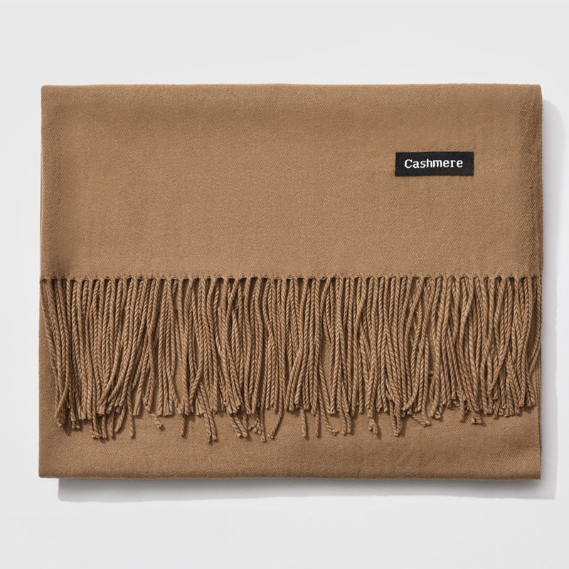 Monochrome Cashmere Winter Shawl