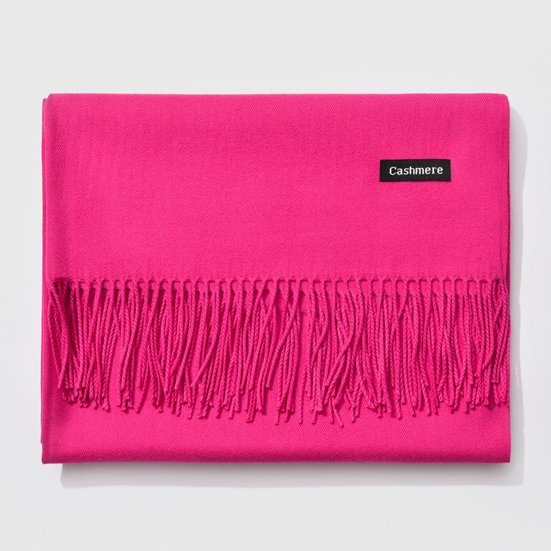 Monochrome Cashmere Winter Shawl