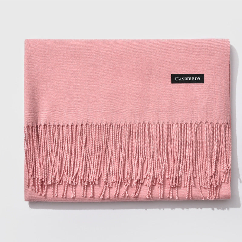 Monochrome Cashmere Winter Shawl