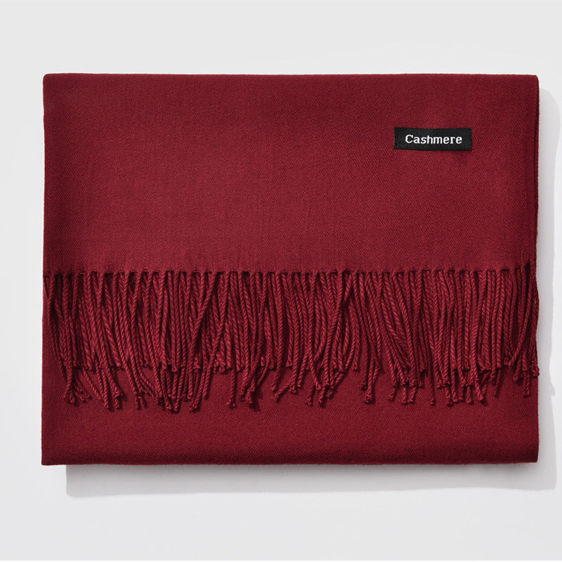 Monochrome Cashmere Winter Shawl