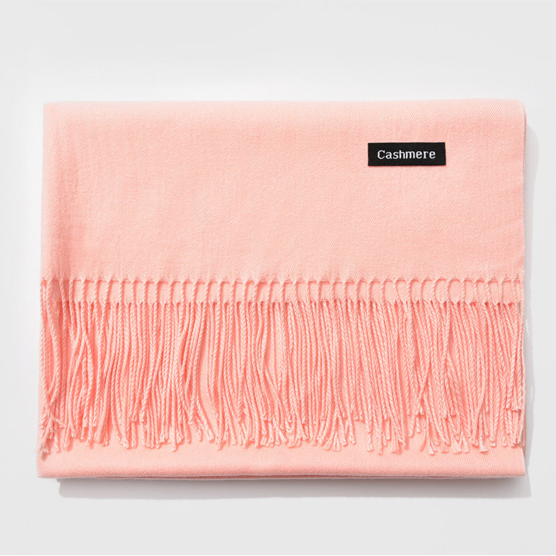 Monochrome Cashmere Winter Shawl