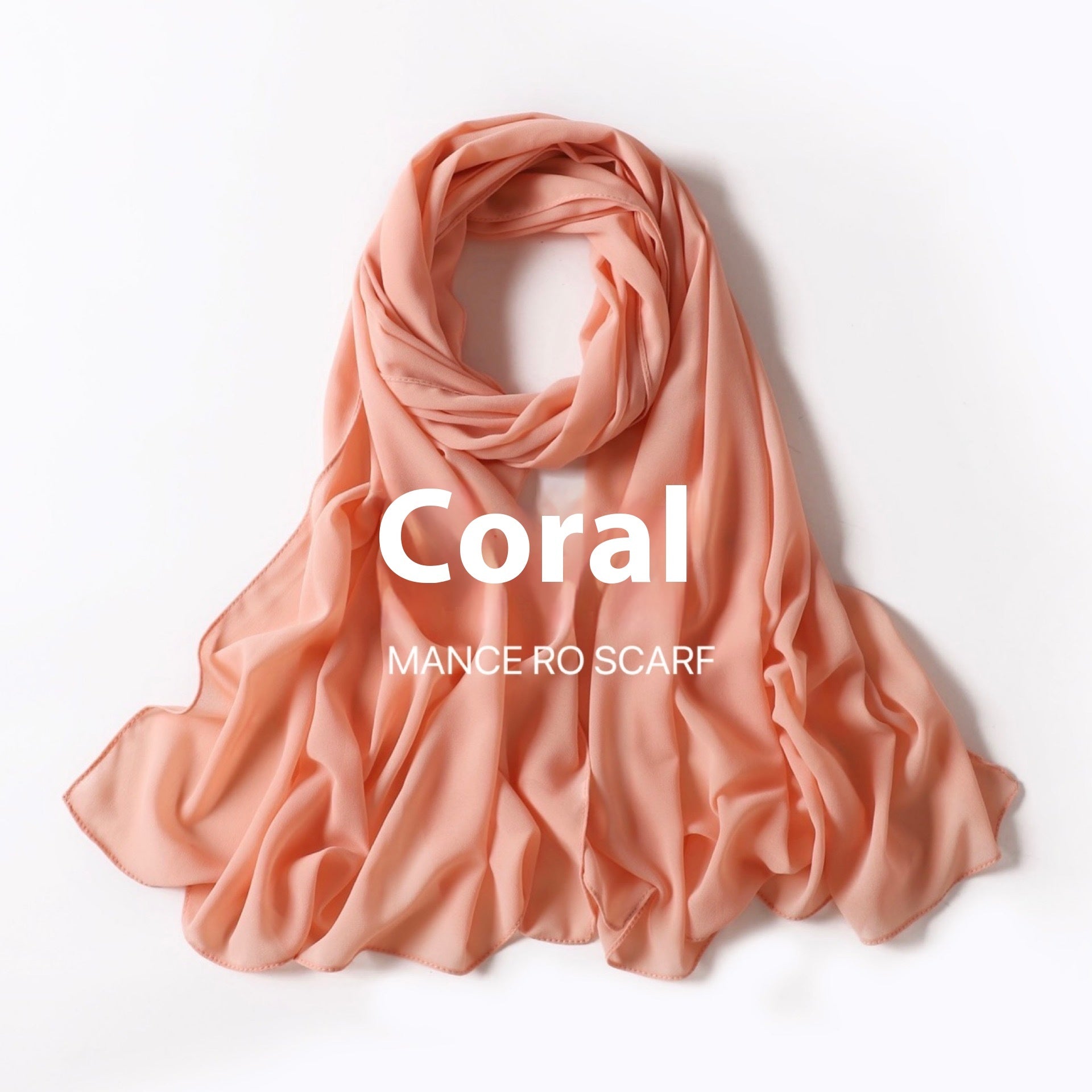 Perlen Chiffon Kopftuch Schleier Wickeltuch