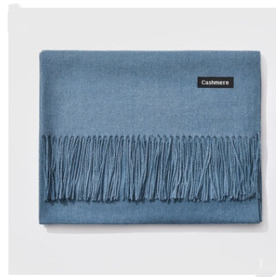Monochrome Cashmere Winter Shawl