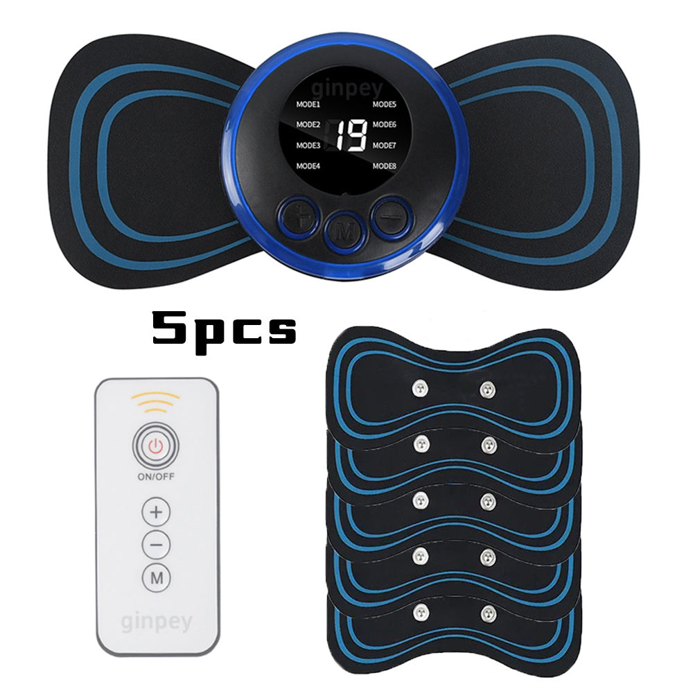 Mini-Massagegerät mit 5 Pads – EMS-Gerät