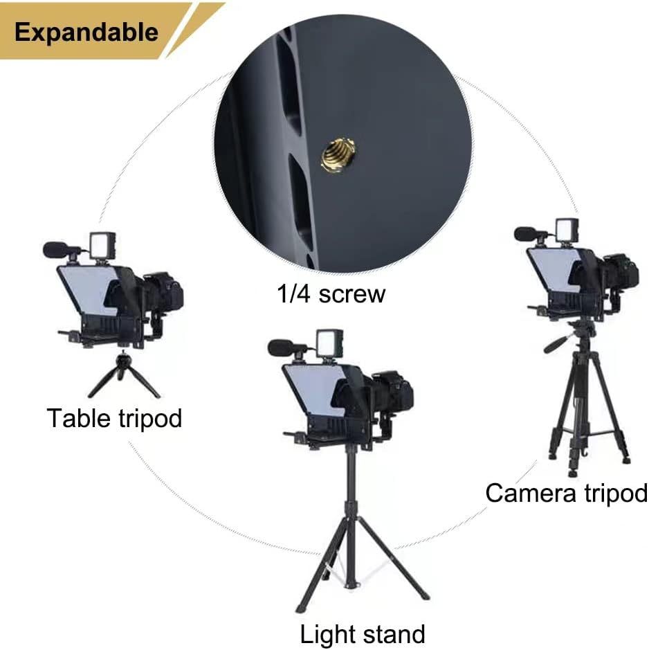 Tragbares Smartphone-SLR-Teleprompter-Kit