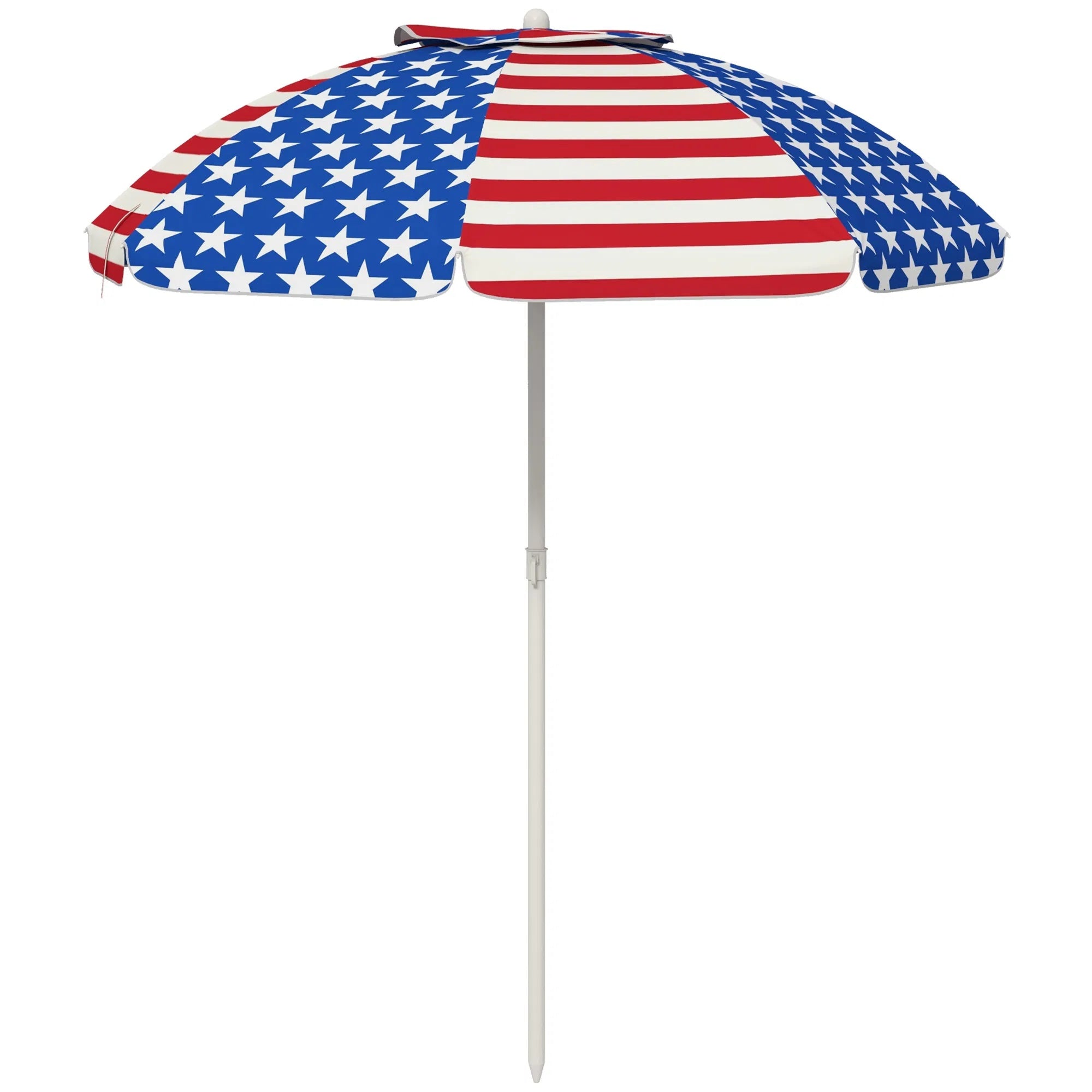 5,7' Reise-Strandschirm – USA-Flagge