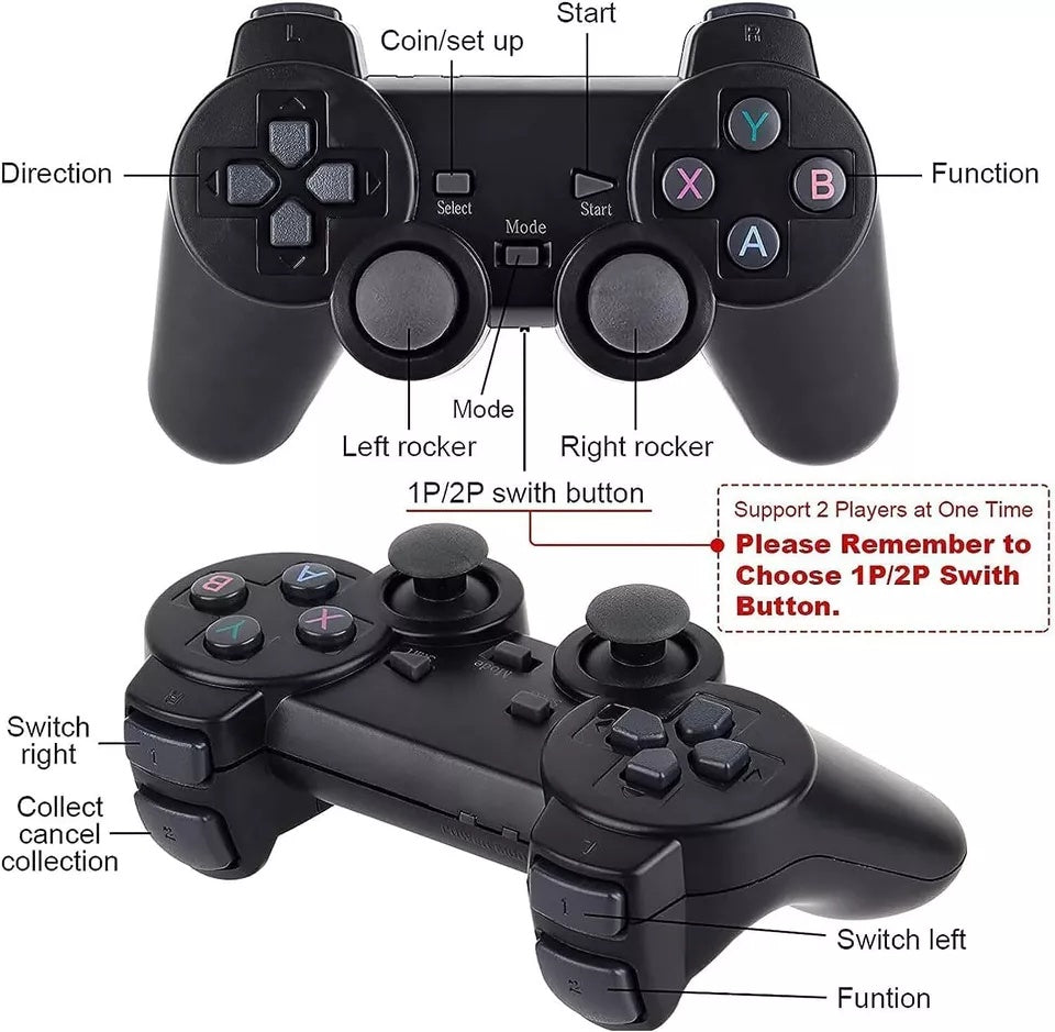 4K Retro-Spielkonsolen-Stick