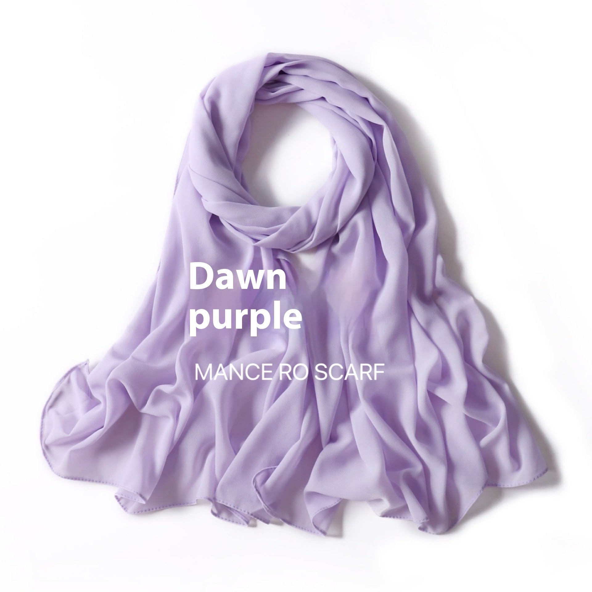 Perlen Chiffon Kopftuch Schleier Wickeltuch