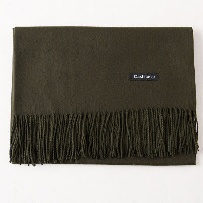 Monochrome Cashmere Winter Shawl