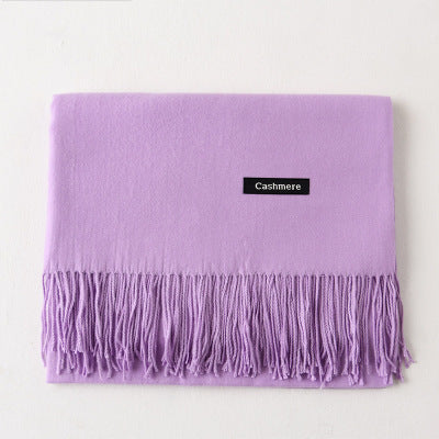 Monochrome Cashmere Winter Shawl