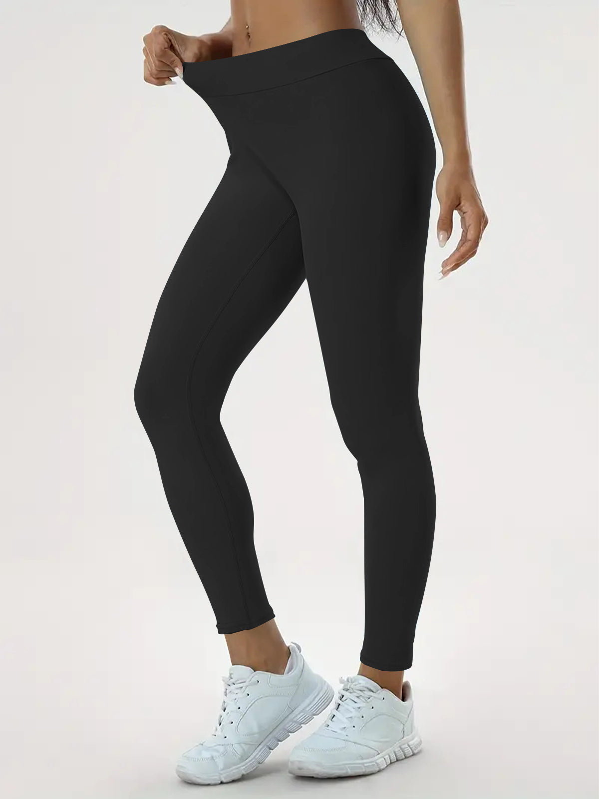 Yogahose mit hoher Taille