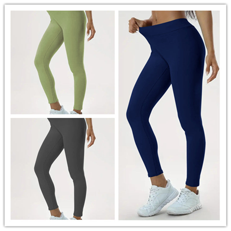 Yogahose mit hoher Taille