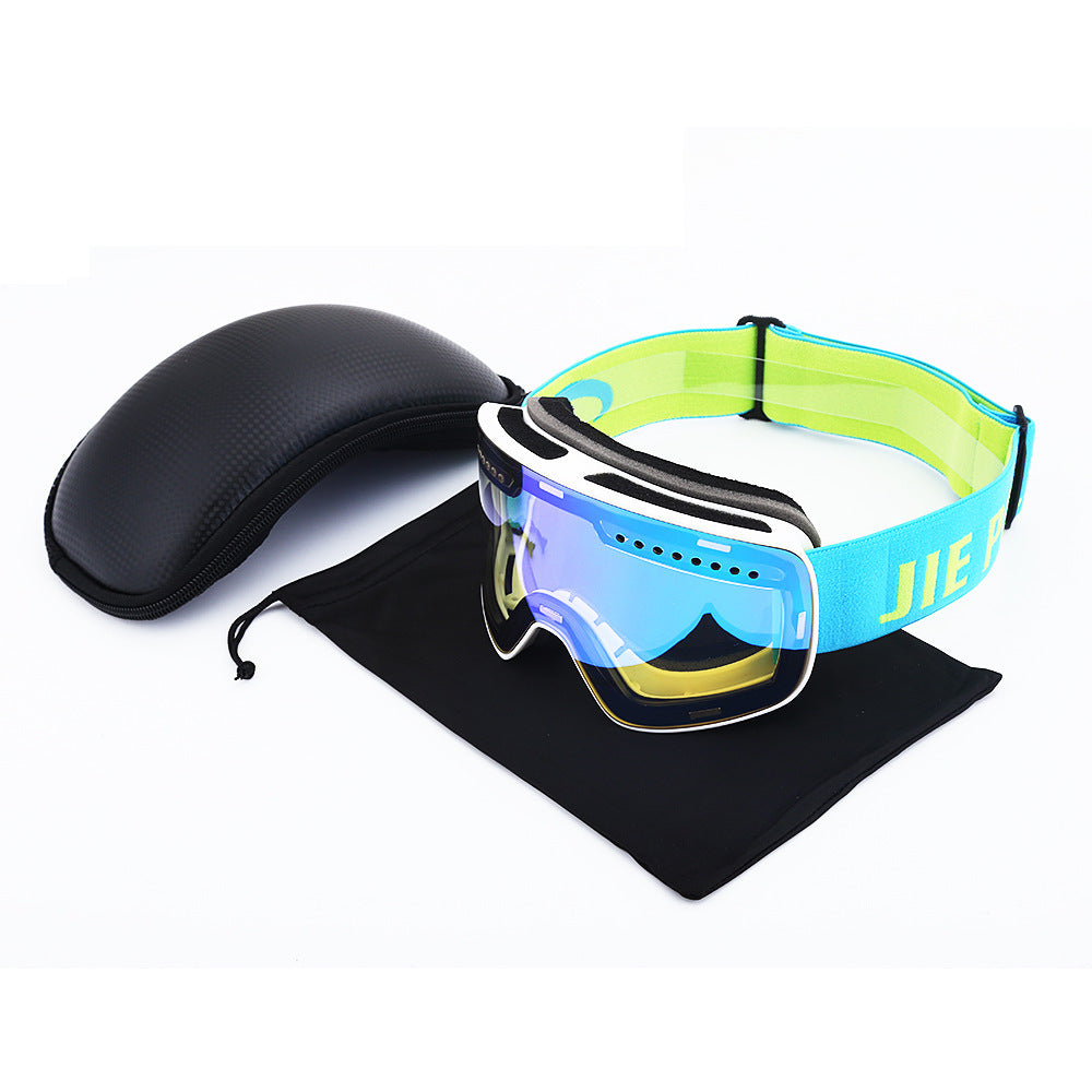 Lunettes de ski antibuée à double lentille