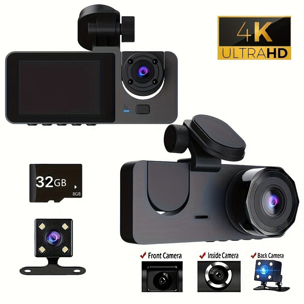 Dashcam mit Rundum-Aufzeichnung