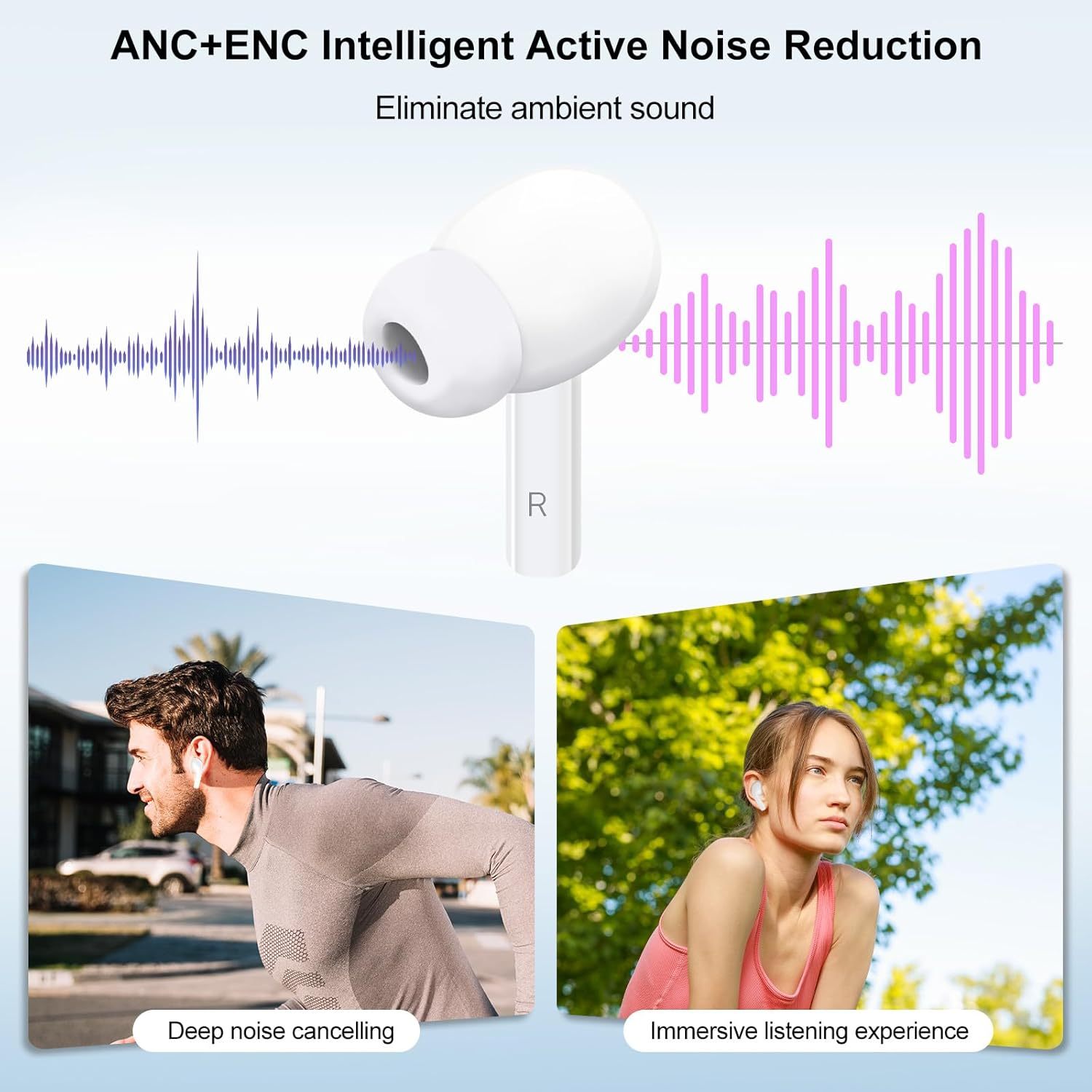 Wireless Bluetooth 5.4 Earbuds