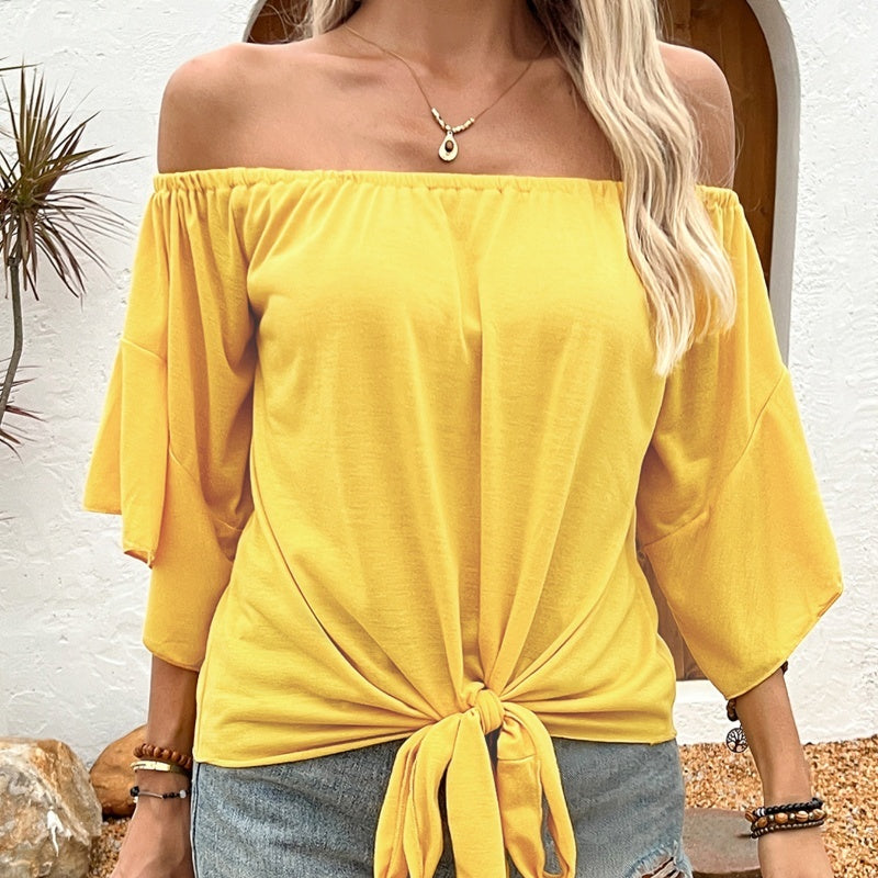 Women’s Off-Shoulder Casual Top