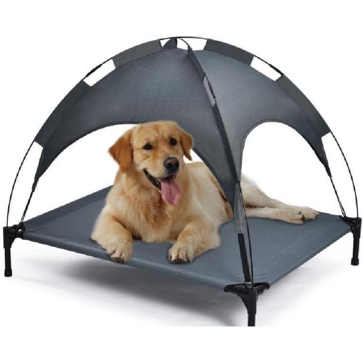 Hundebett mit Markise