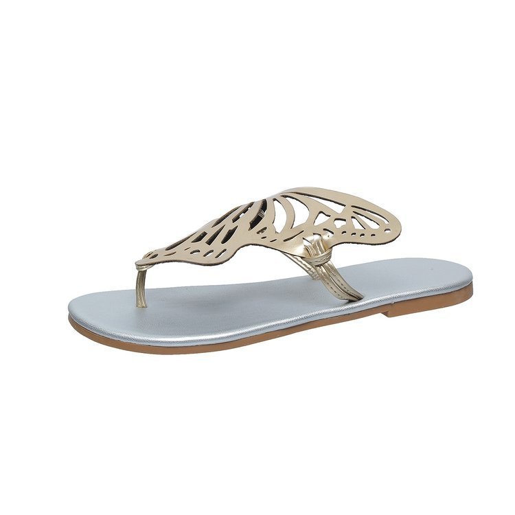 Flip-Flop-Sandalen mit Schmetterlings-Design