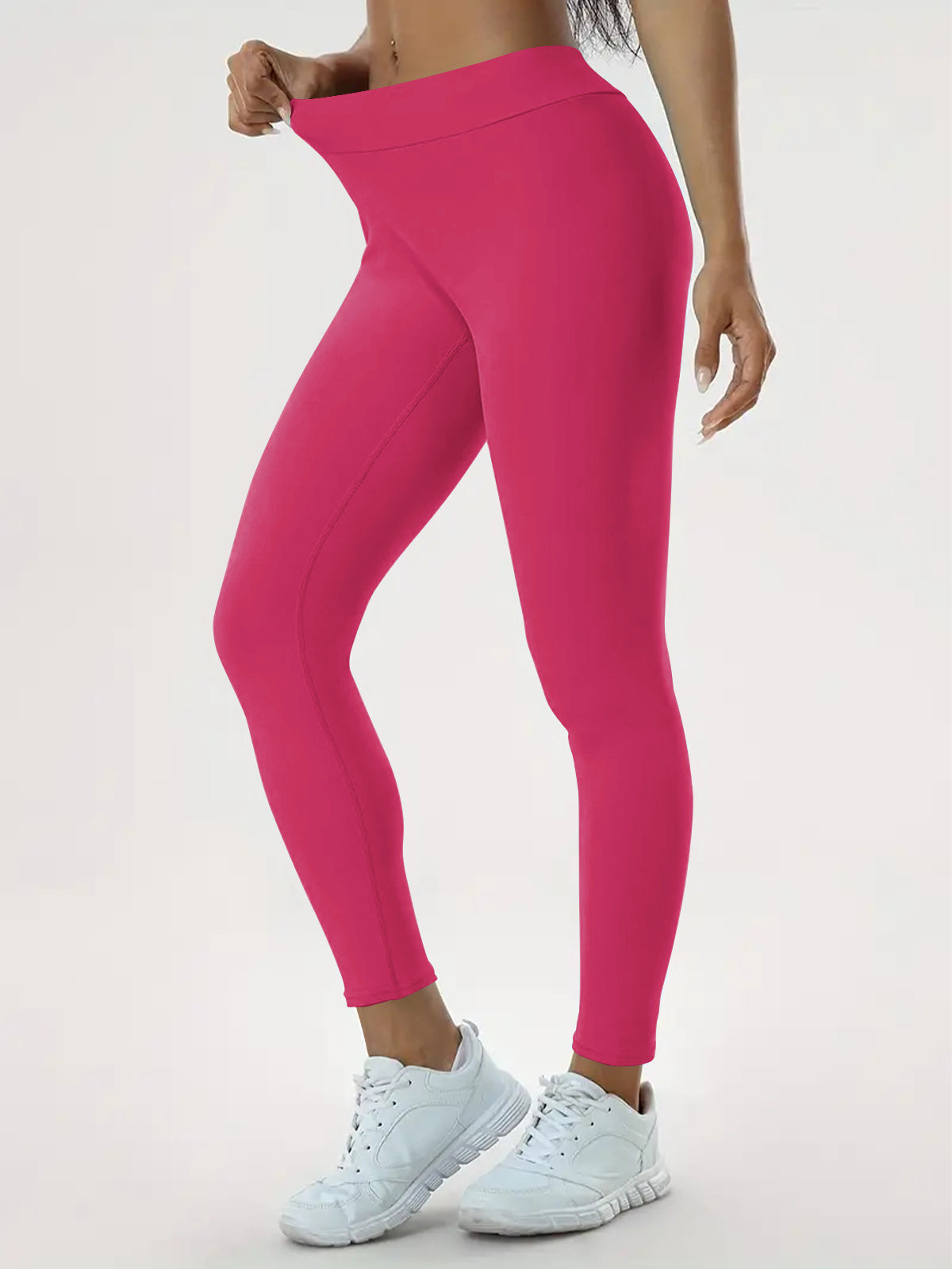 Yogahose mit hoher Taille