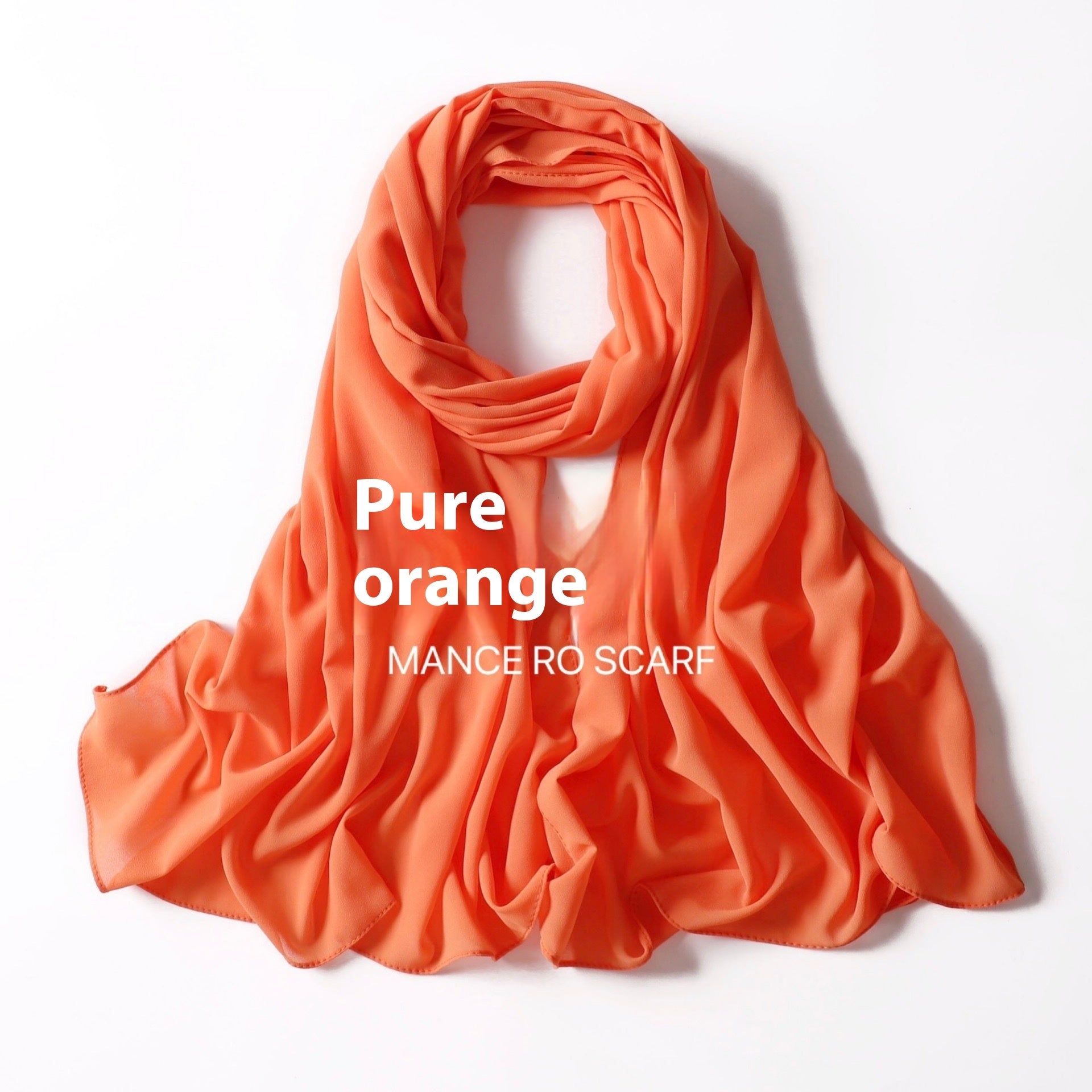 Perlen Chiffon Kopftuch Schleier Wickeltuch
