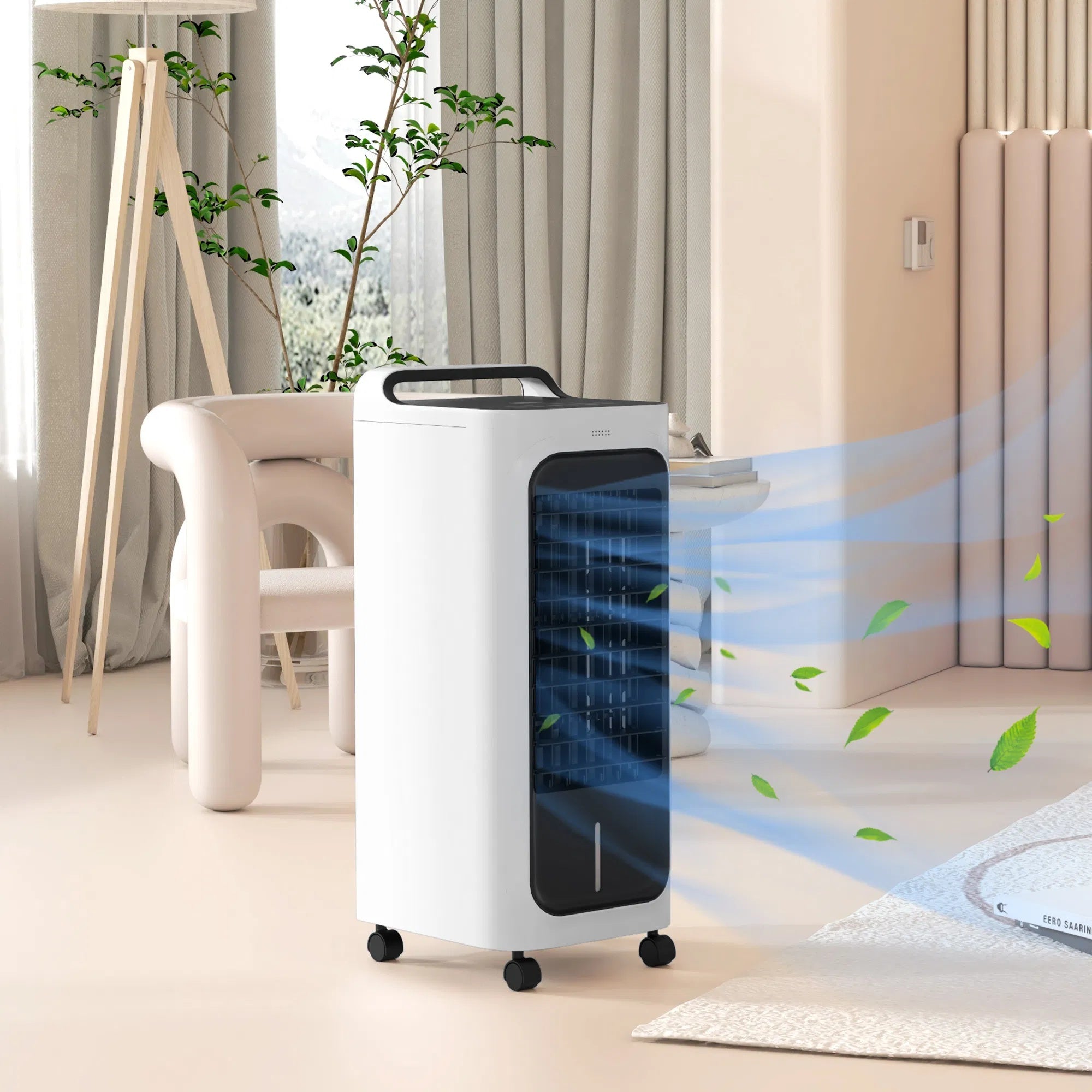 HOMCOM 3-in-1 Evaporative Ice Cooler