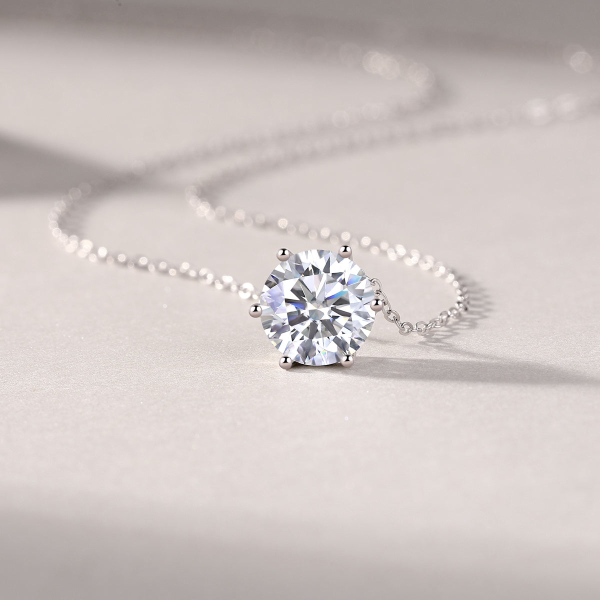 Afternoon Rose Diamond Pendant Set