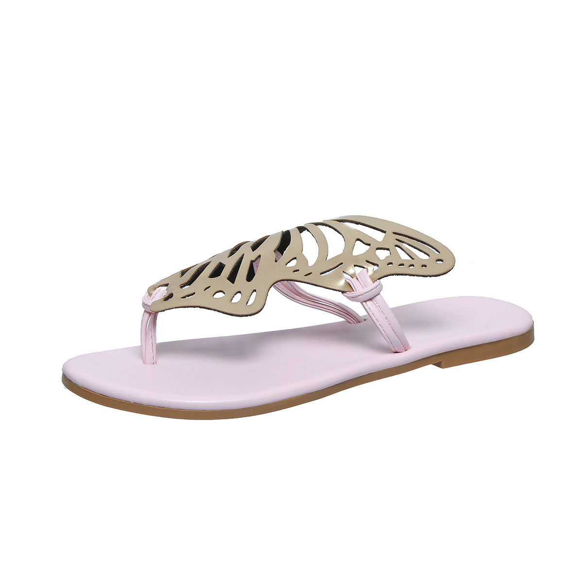 Flip-Flop-Sandalen mit Schmetterlings-Design