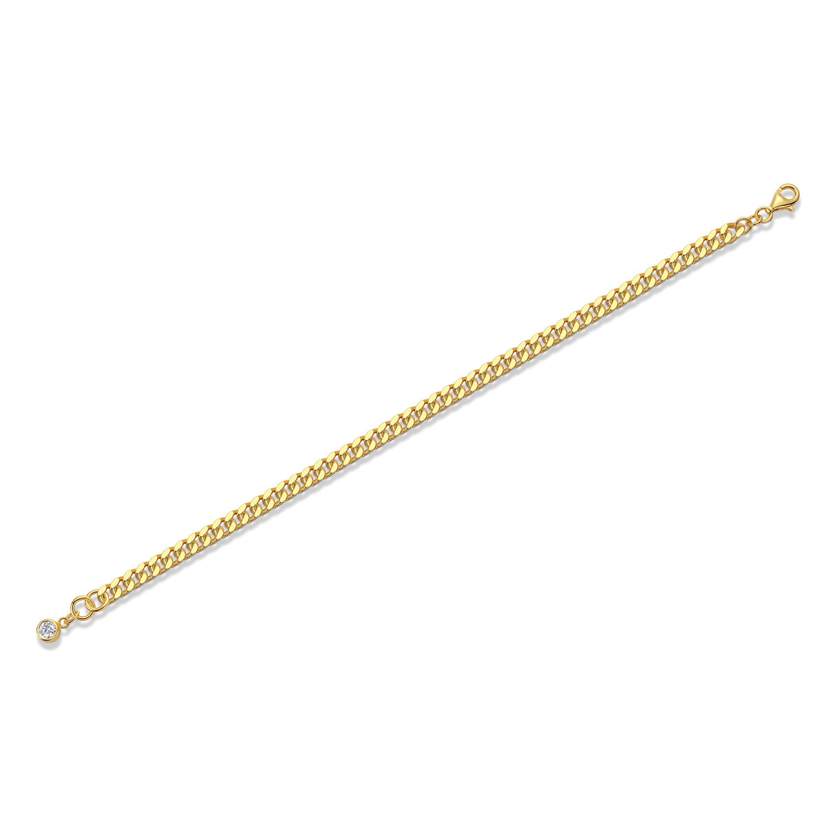 Mossan Diamant-Silber-Modearmband