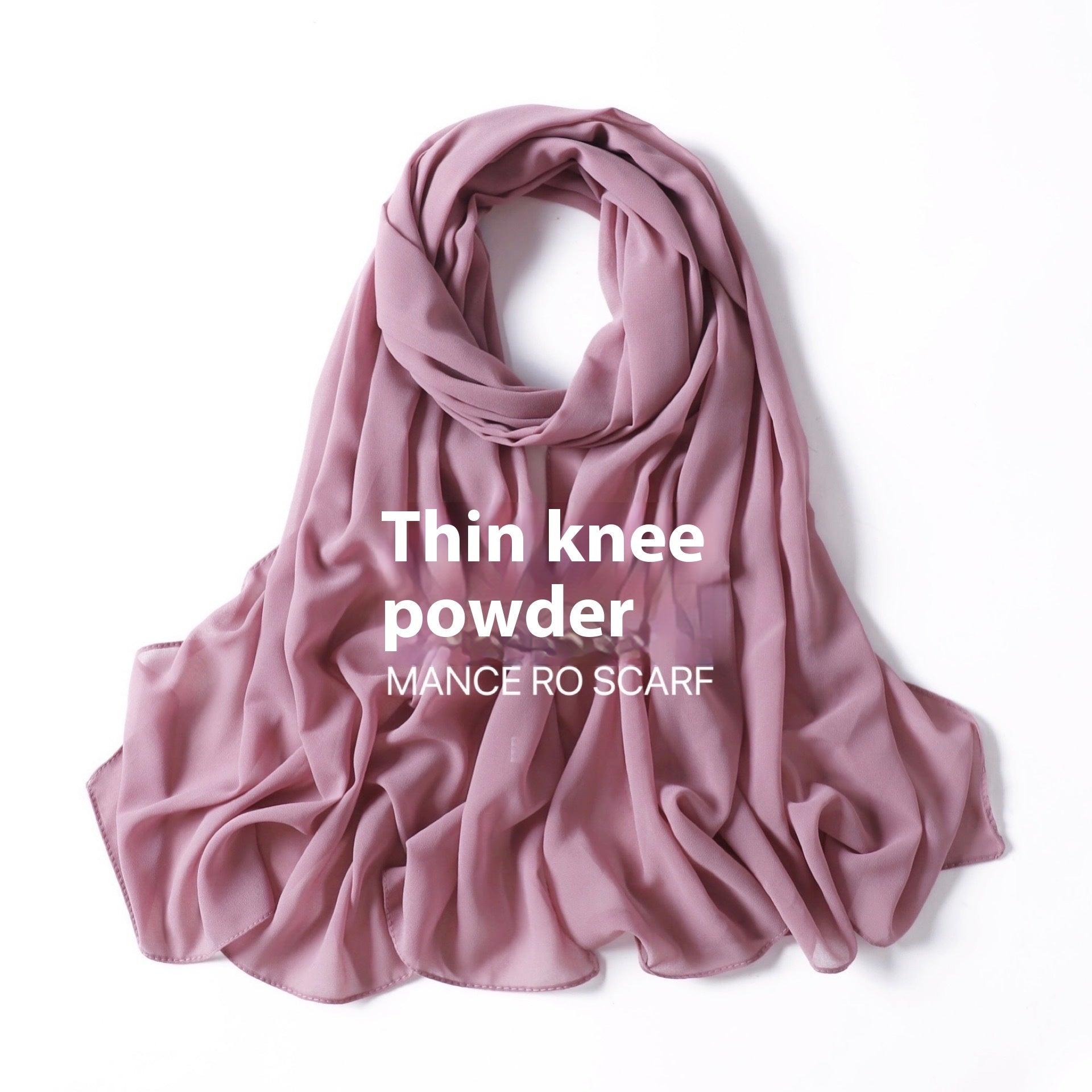 Perlen Chiffon Kopftuch Schleier Wickeltuch